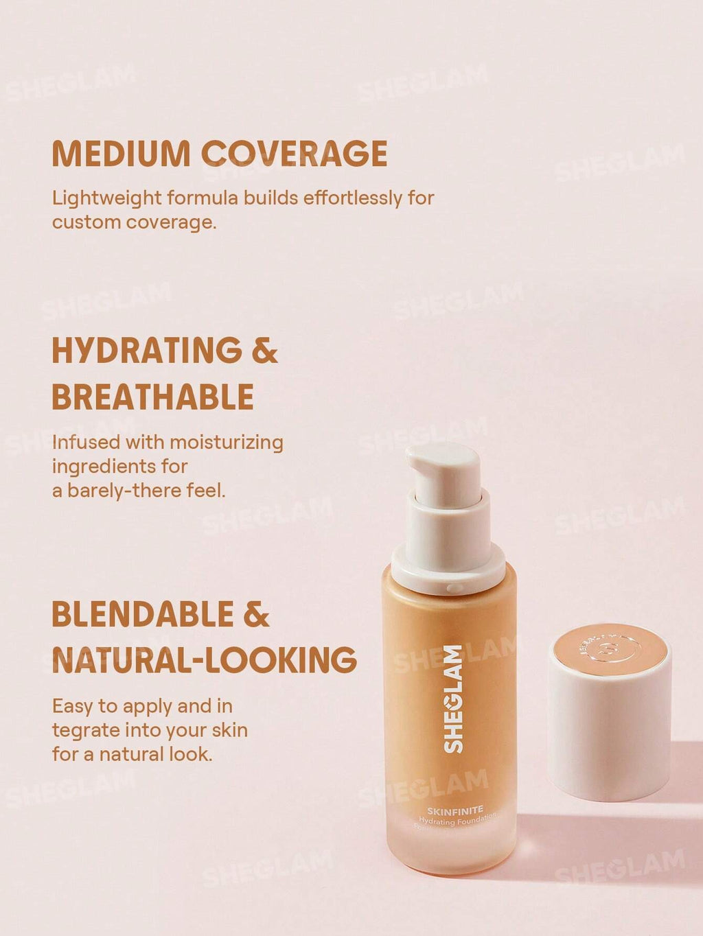 SHEGLAM Fond de teint hydratant Skinfinite-FAIR