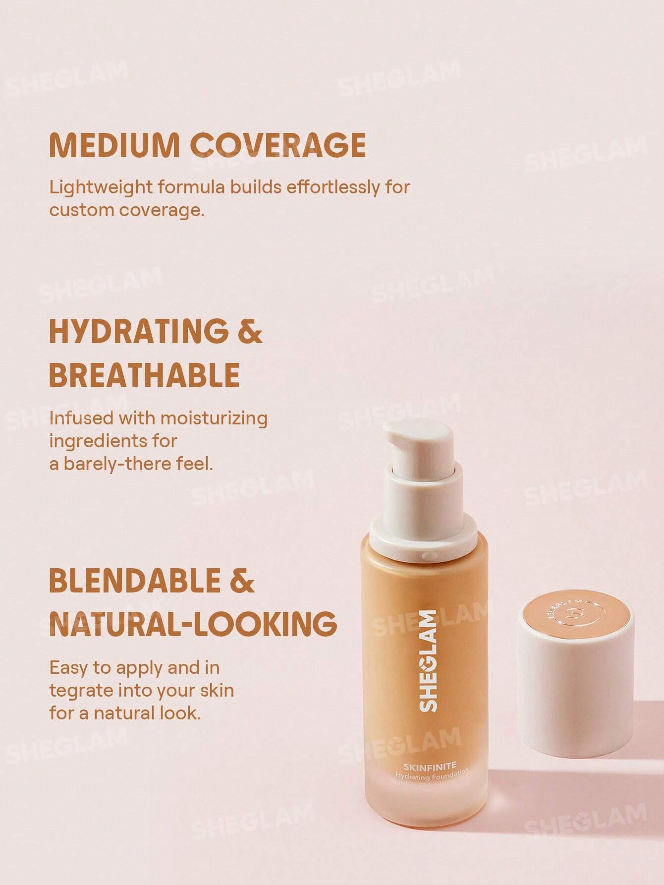 SHEGLAM Fond de teint hydratant Skinfinite-FAIR