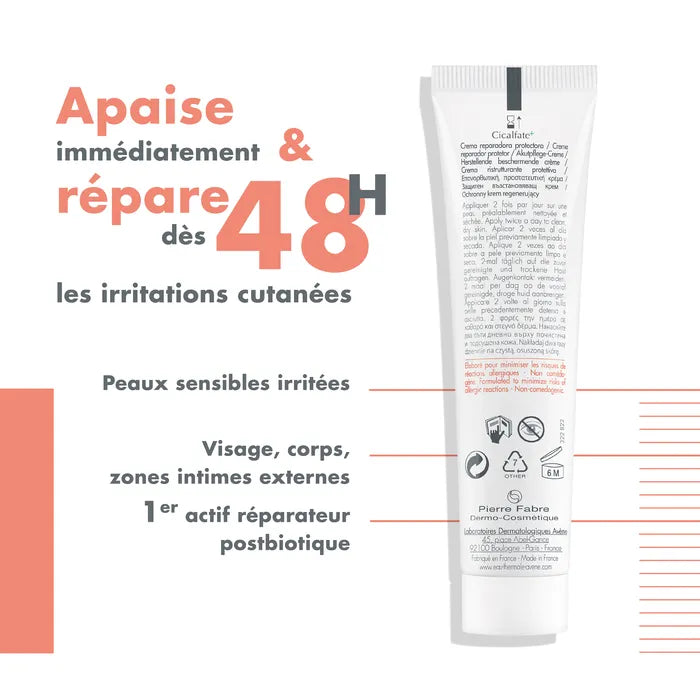 Cicalfate  Crème réparatrice protectrice 40 ML