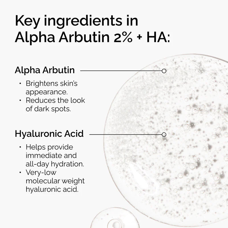 The Ordinary Alpha Arbutin 2% + Ha 30 ML
