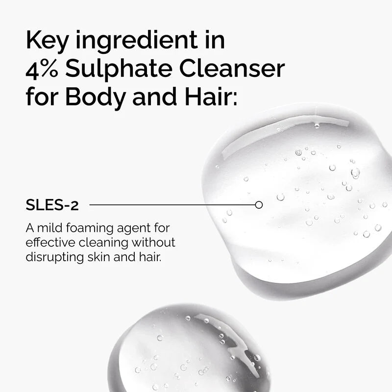 THE ORDINARY Nettoyant au Sulfate 4% pour Corps et Cheveux 240 ML