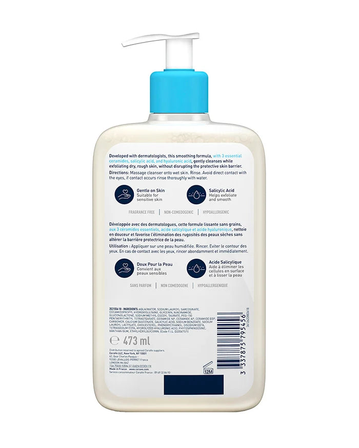 Gel Nettoyant Anti-Rugosités à l’Acide Salicylique CERAVE