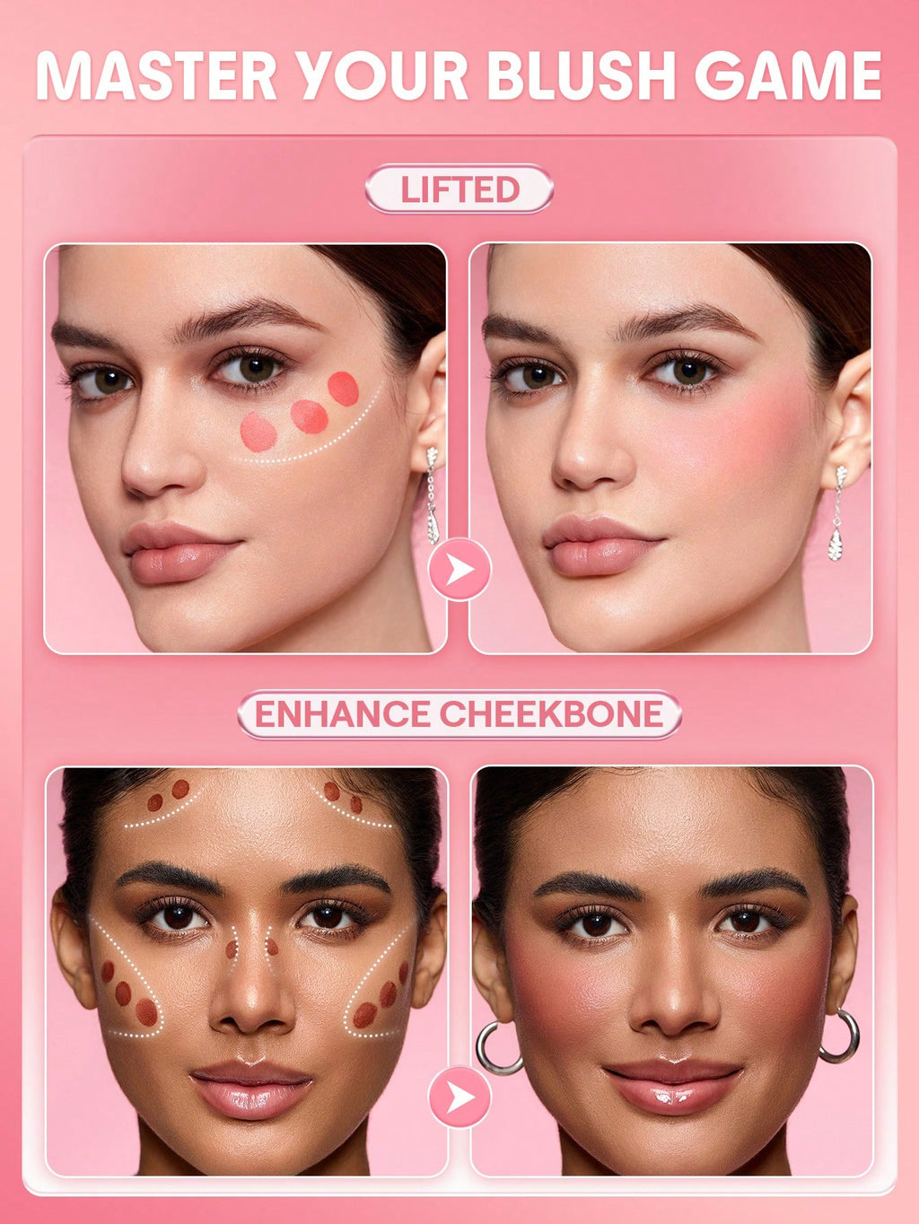 SHEGLAM Fard à joues liquide Color Bloom__ Rose Ritual